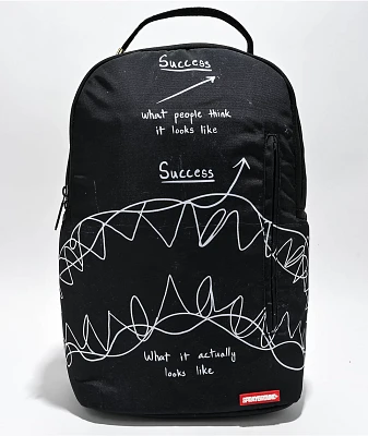 Sprayground Success Scribble Black Backpack