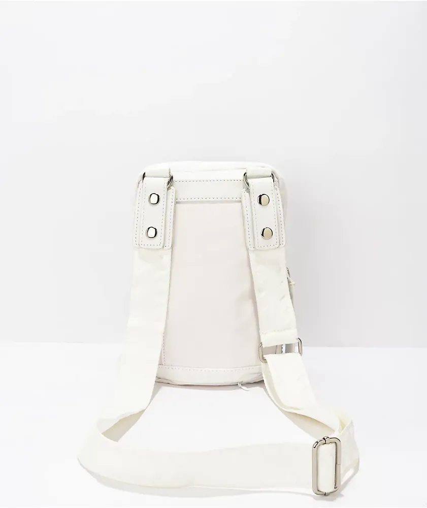 Sprayground Trinity White Crossbody Bag