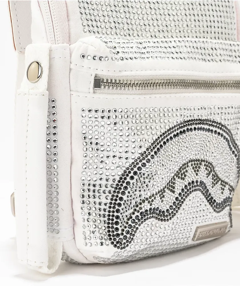 Sprayground Trinity White Crossbody Bag