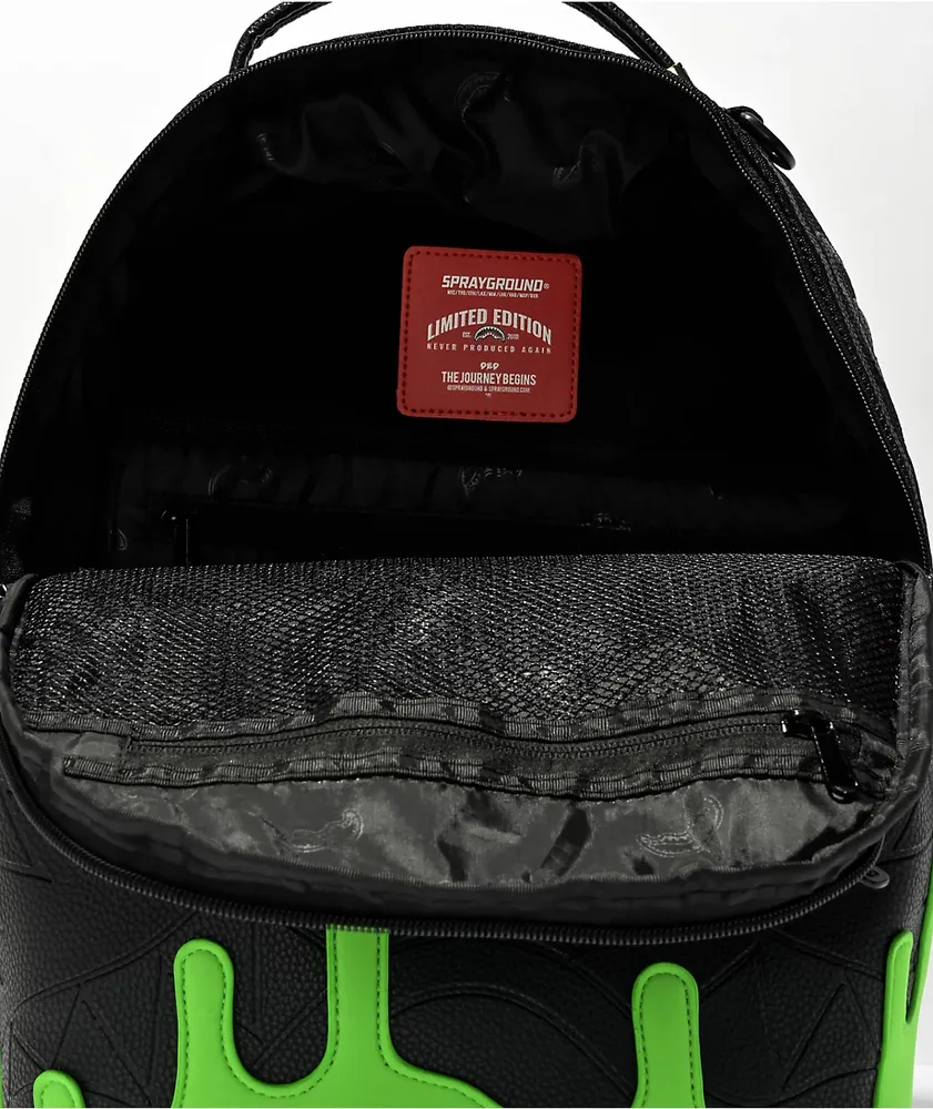 Sprayground Updrip DLX Green Backpack