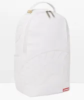 Sprayground White Scribble Debossed Backpack