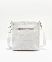 Sprayground White Scribble Messenger Bag