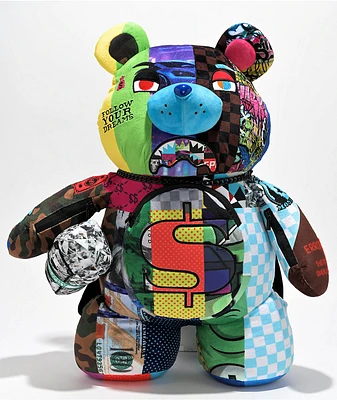 Sprayground Wonderful Mind Bear Backpack