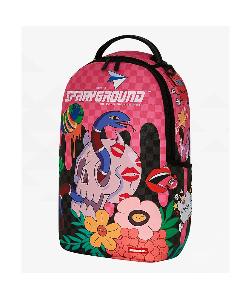 Sprayground Wtf Skull Drip Backpack