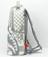 Sprayground XTC La Palais Deluxe Grey Leather Backpack