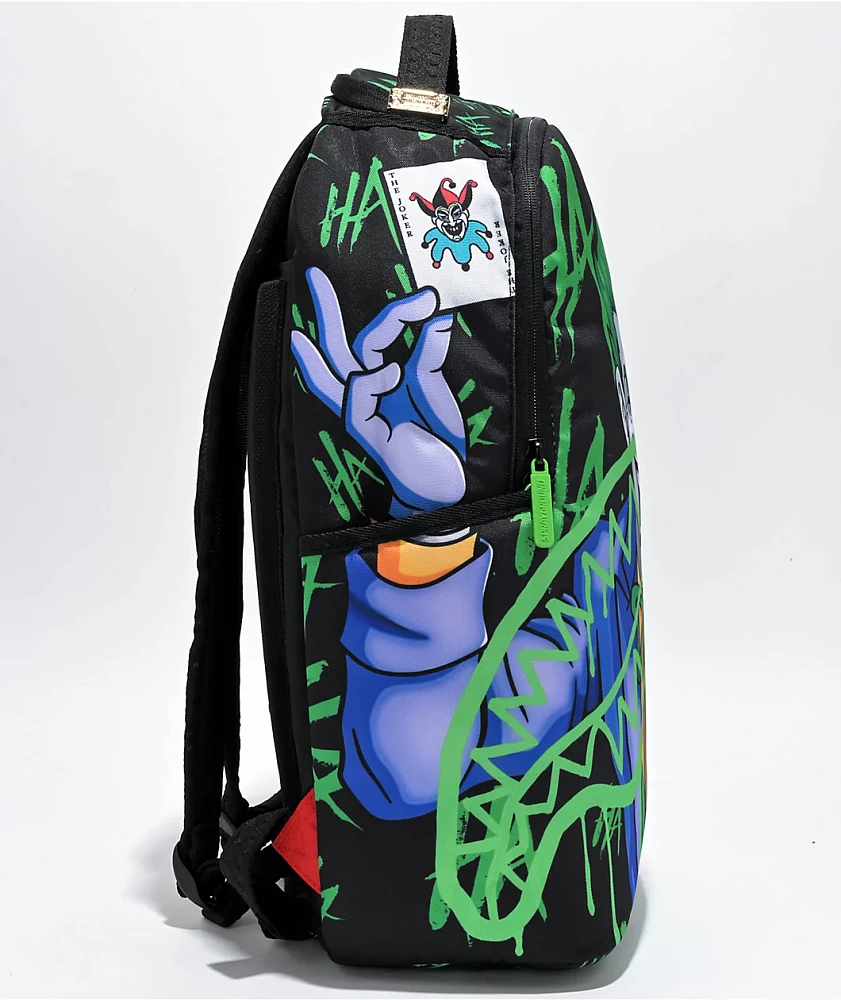 Sprayground x Batman Joker Slime Backpack