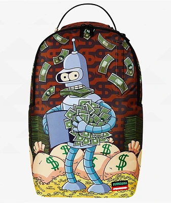 Sprayground x Futurama Bender Money Backpack