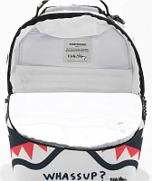 Sprayground x Keith Haring White Backpack