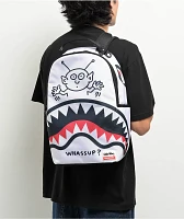 Sprayground x Keith Haring White Backpack