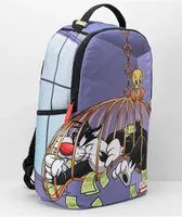 Sprayground x Looney Tunes Tweety VS Sylvester Purple Backpack
