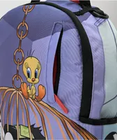 Sprayground x Looney Tunes Tweety VS Sylvester Purple Backpack