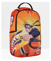 Sprayground x Naruto Shippuden Breakout Shark Orange Backpack