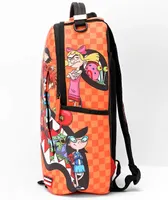 Sprayground x Nickelodeon 90's Characters Chilling Orange Backpack