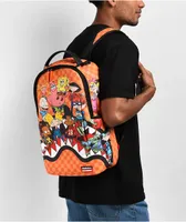 Sprayground x Nickelodeon 90's Characters Chilling Orange Backpack