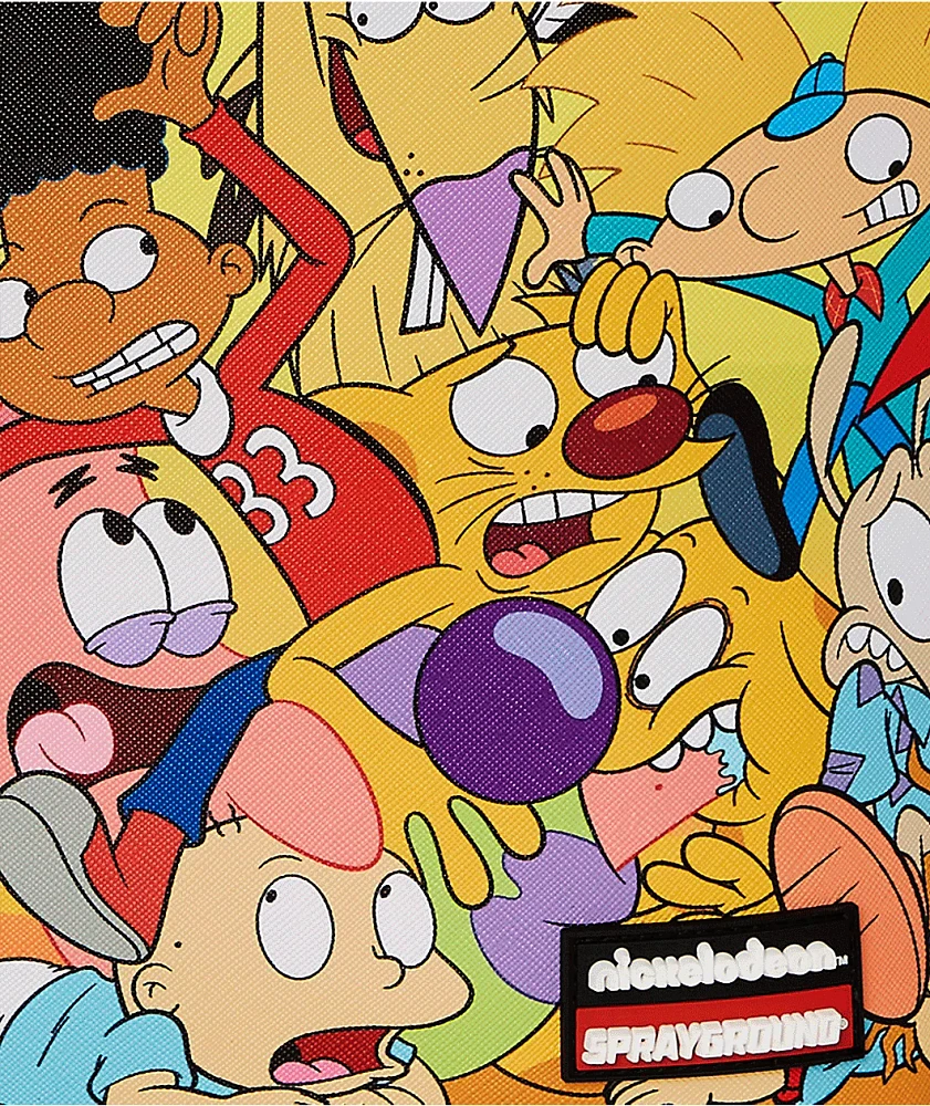 Sprayground x Nickelodeon 90s Crammed Black Backpack