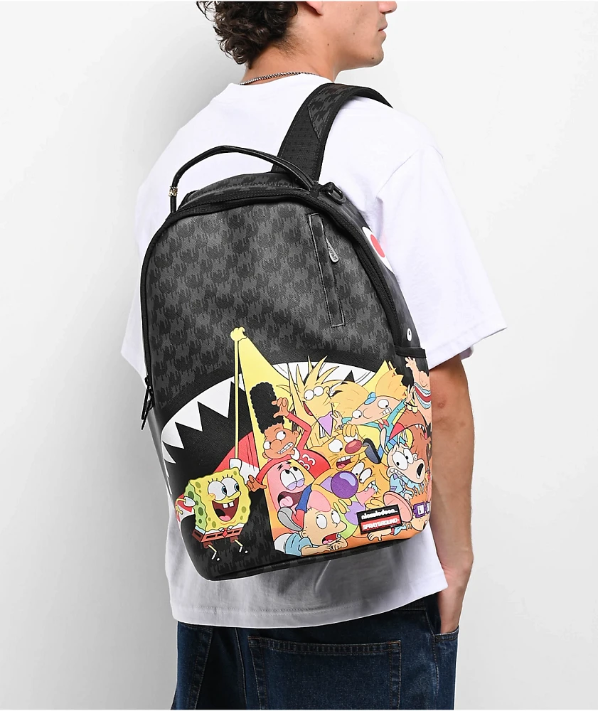 Sprayground x Nickelodeon 90s Crammed Black Backpack