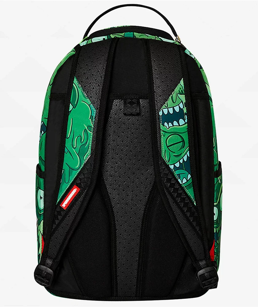 Sprayground x Rick and Morty Fusion Green Backpack