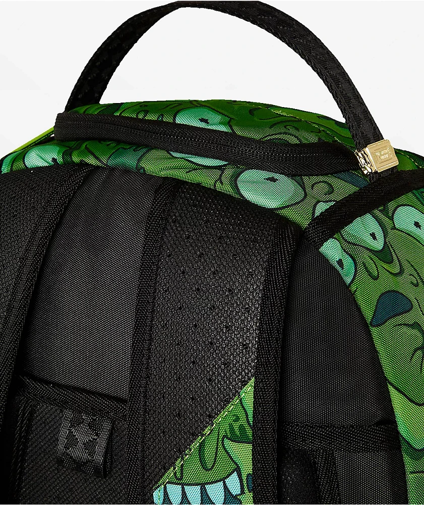Sprayground x Rick and Morty Fusion Green Backpack