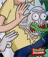 Sprayground x Rick and Morty Fusion Green Backpack