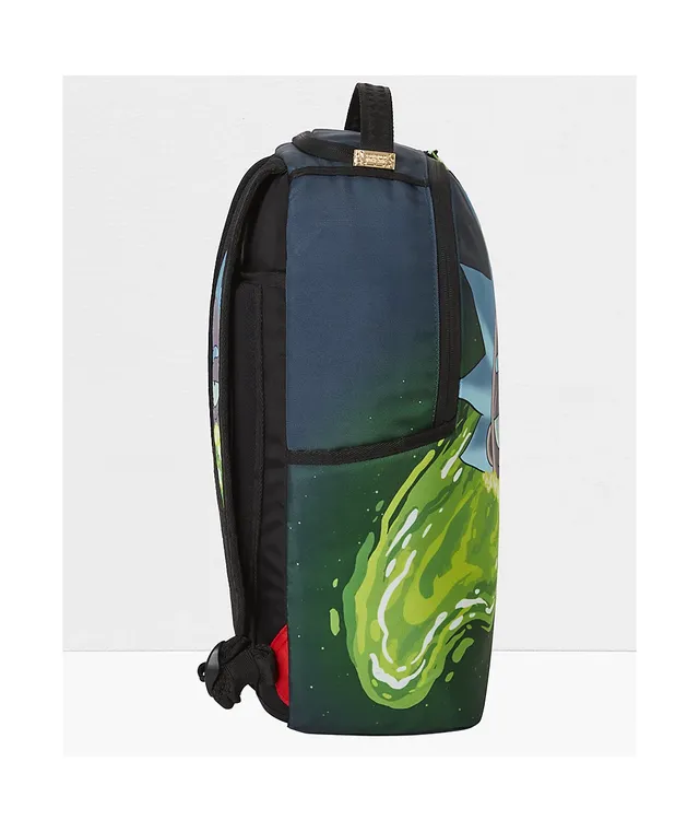 Sprayground x Rick and Morty Portal Green Backpack