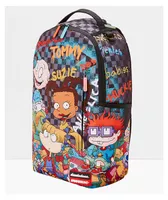 Sprayground x Rugrats Mashup Grey Checkerboard Backpack