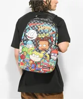 Sprayground x Rugrats Mashup Grey Checkerboard Backpack