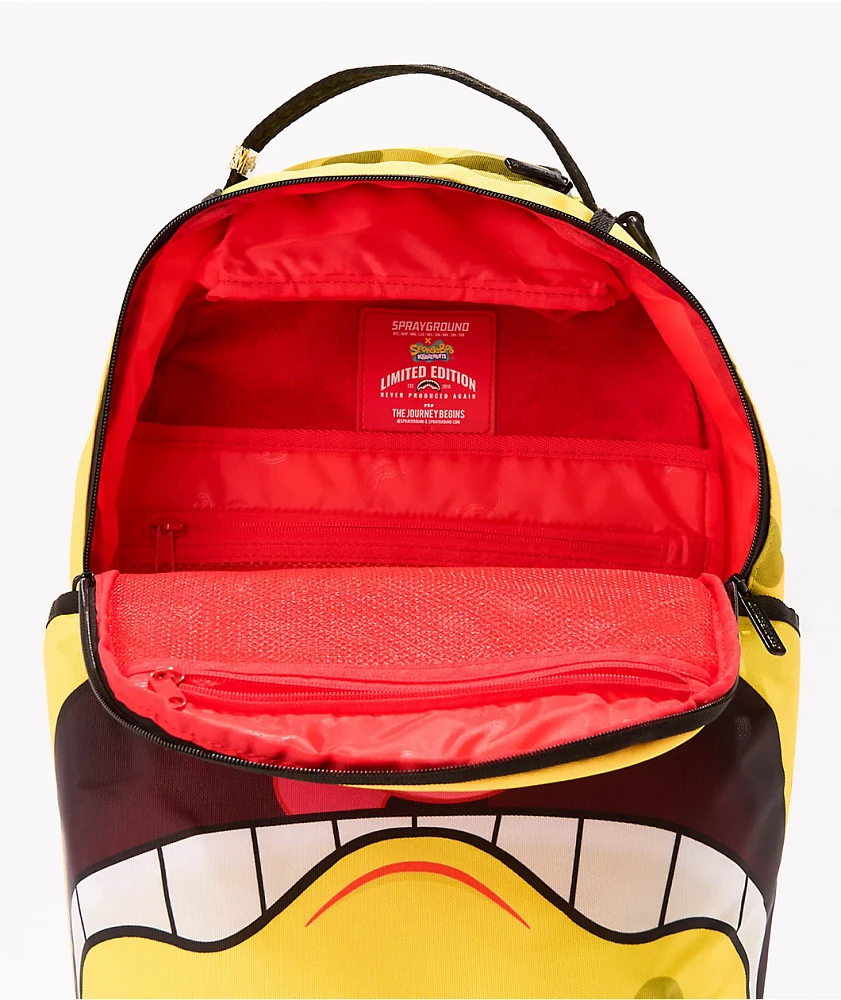 Sprayground x SpongeBob SquarePants Patch Eyes Backpack