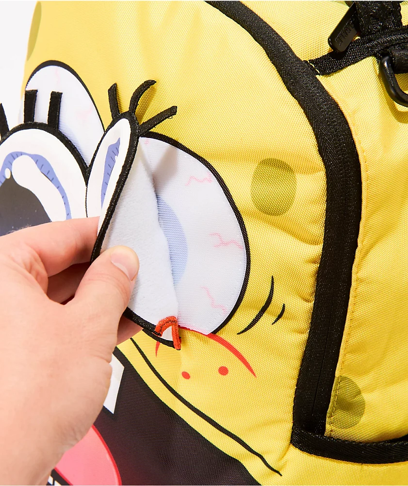 Sprayground x SpongeBob SquarePants Patch Eyes Backpack