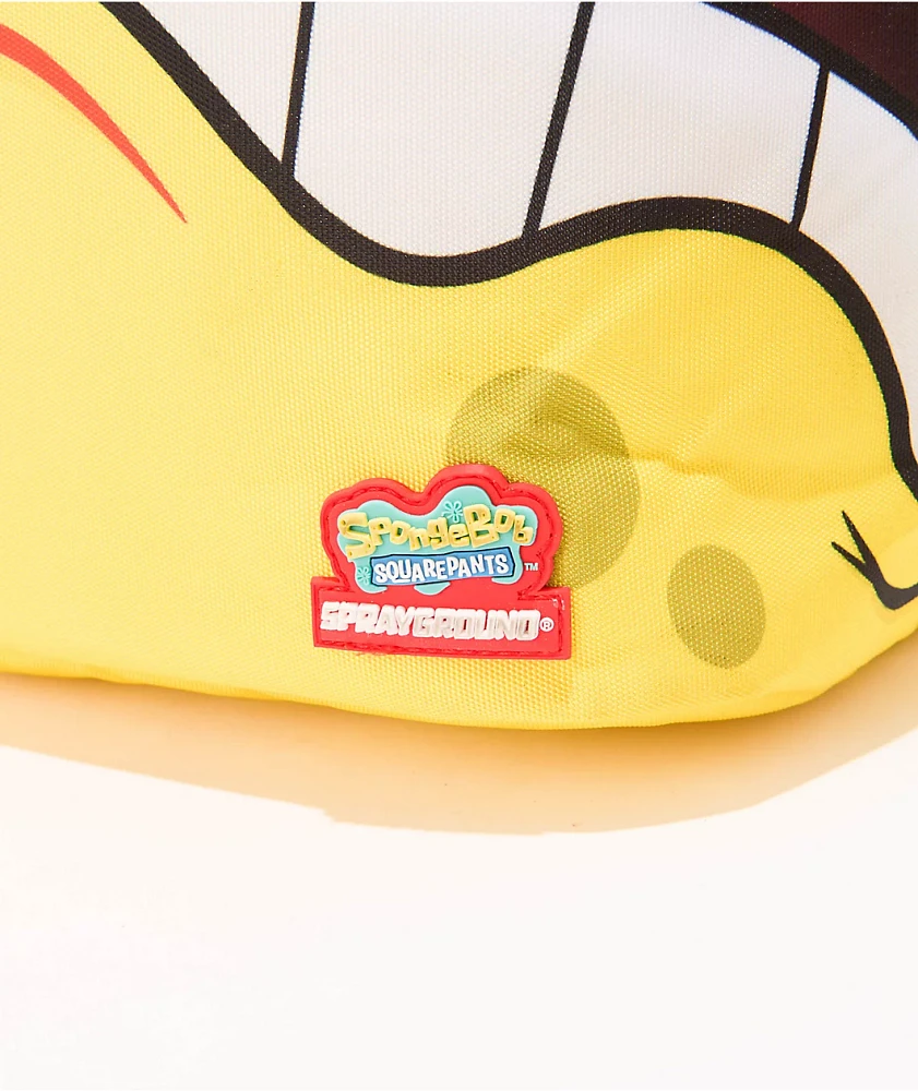 Sprayground x SpongeBob SquarePants Patch Eyes Backpack