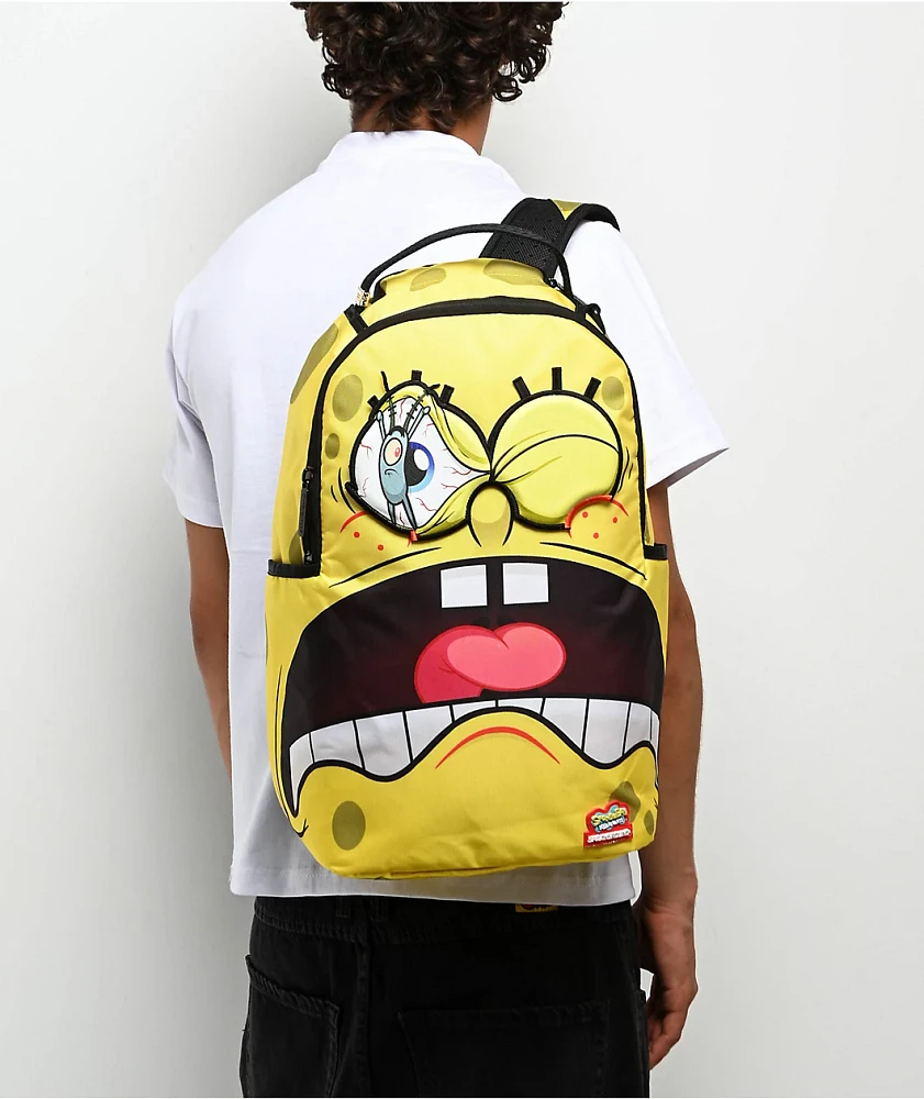 Sprayground x SpongeBob SquarePants Patch Eyes Backpack