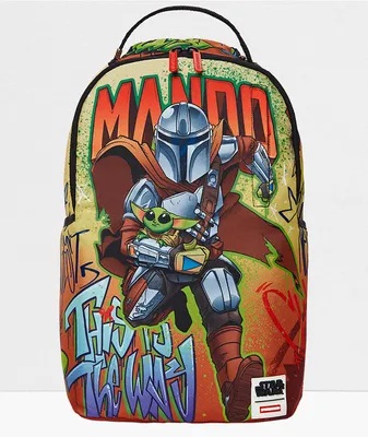Sprayground x Star Wars Mandalorian On The Run Backpack