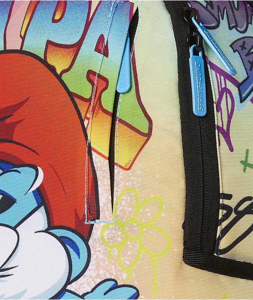 Sprayground x The Smurfs Papa Smurf On The Run Backpack