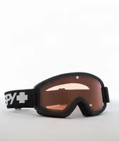 Spy Crusher Black & Persimmon Snowboard Goggles