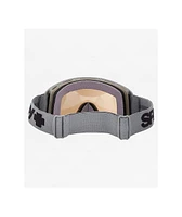 Spy Crusher Elite Matte Gray & Silver Mirror Snowboard Goggles