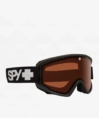 Spy Crusher Jr Matte Black Snowboard Goggles