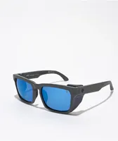 Spy Helm Matte Dark Grey & Happy Gray Green Polarized Sunglasses