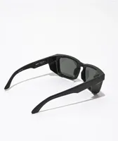 Spy Helm Tech Matt Black & Happy Gray Green Sunglasses