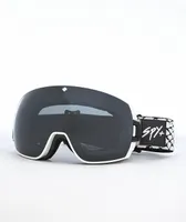 Spy Legacy Viper White & Happy Grey Snowboard Goggles