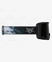 Spy Megalith Black Metal Snowboard Goggles