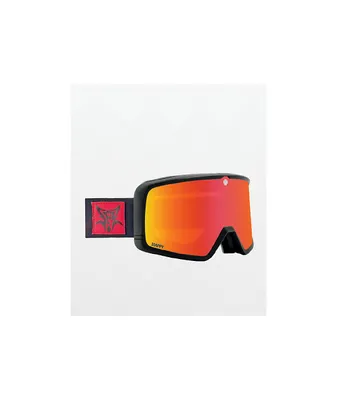 Spy Megalith Blood Metal Red Mirror Snowboard Goggles