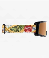 Spy Megalith Essentials & Rose Gold Snowboard Goggles