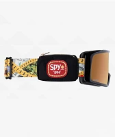 Spy Megalith Essentials & Rose Gold Snowboard Goggles