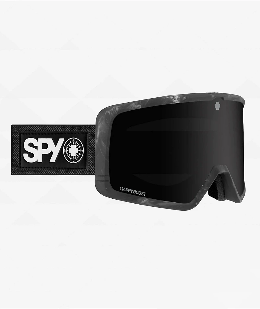 Spy Megalith Everblack & Ice Blue Snowboard Goggles