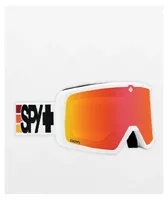 Spy Megalith Speedway White & Red Snowboard Goggles