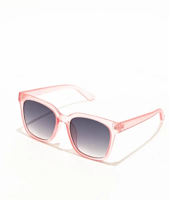 Square Light Pink Sunglasses