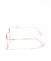 Square Metal Blue Light Glasses