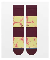 Stance Assurance Burgundy Crew Socks