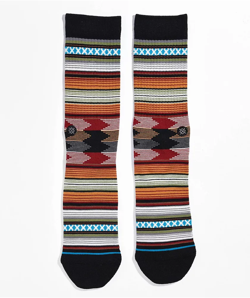 Stance Baron Black Crew Socks