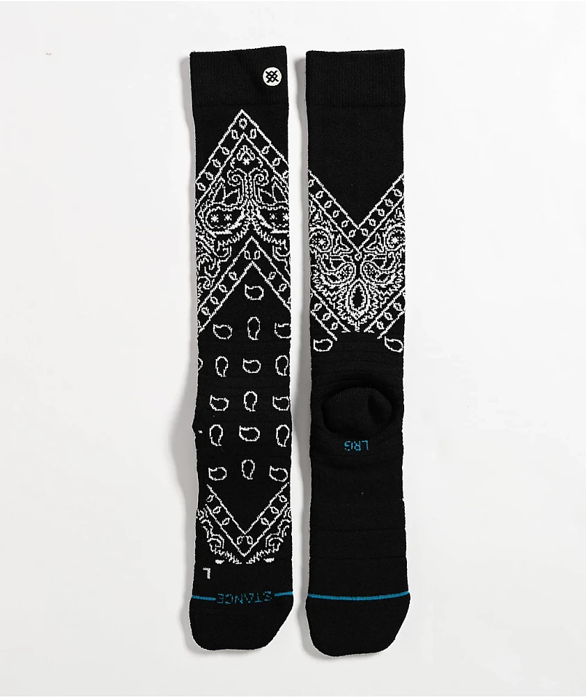 Stance Barrio Black Snow Socks