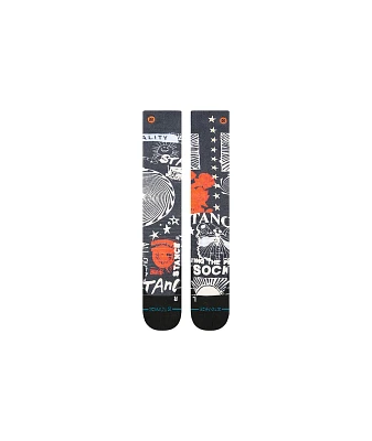 Stance Brand Love OTC Black Snowboard Socks